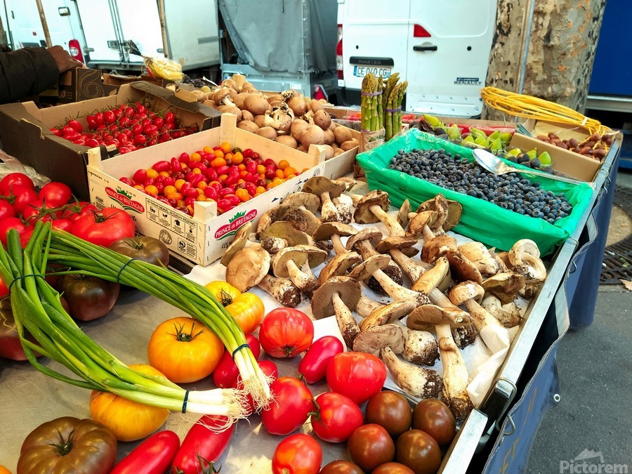 Farmers Market -- Vegetables 2  Imprimer