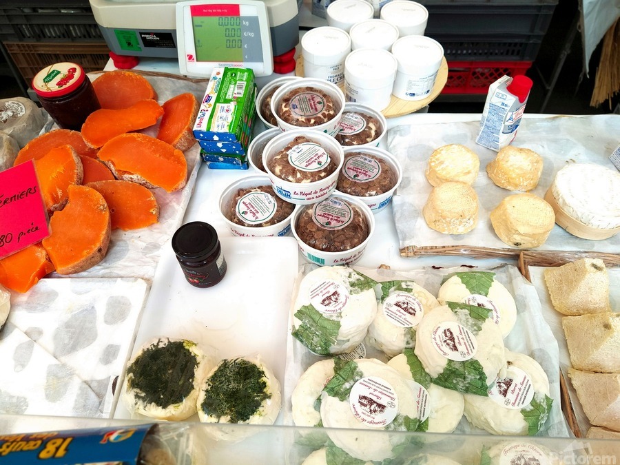 Farmers Market -- Custom Cheeses 2  Print