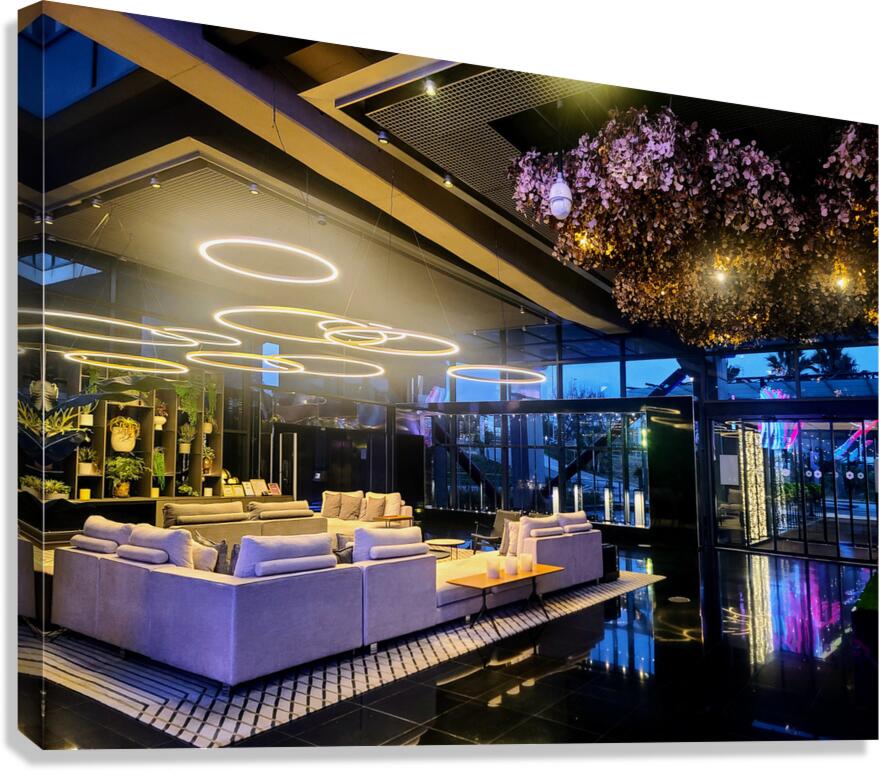 Twilight Atrium Dreams Canvas Print