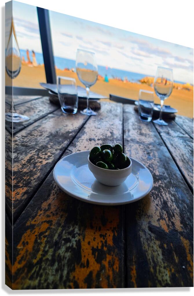 Oracles in a Bowl Beneath the Quiet Sky Canvas Print