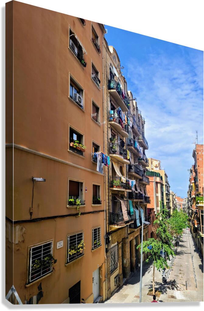 A Street Called Familiar Canvas Print