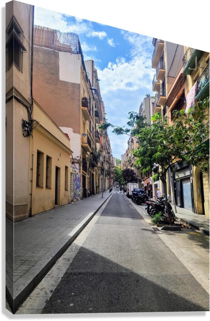 Balconies and the Breeze Canvas Print