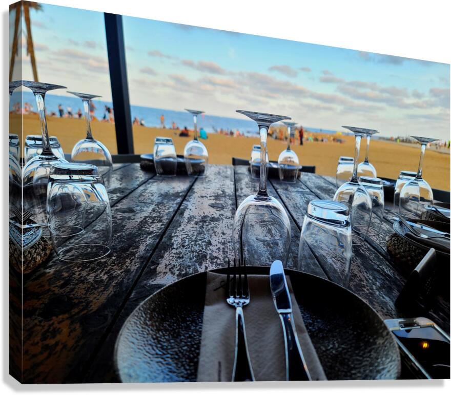 Stillness Before the Feast Canvas Print