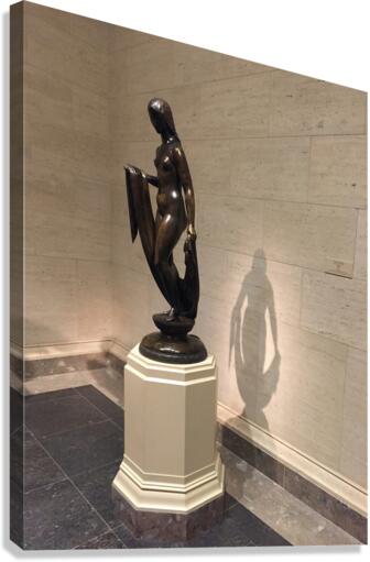 Museum Reflections 3 Canvas Print