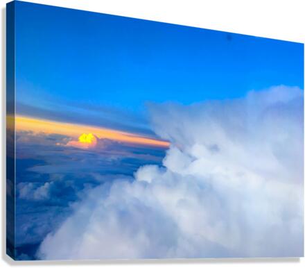 Nothing But Clouds 6 Canvas Print