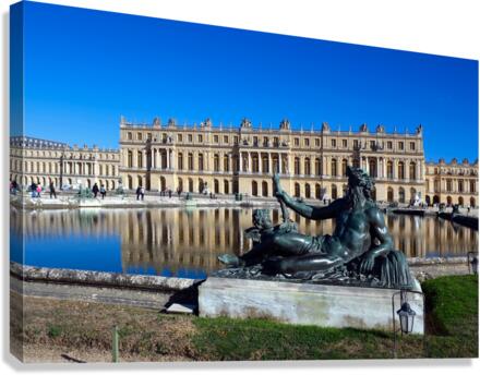 Palace of Versailles -- Fountains Canvas Print