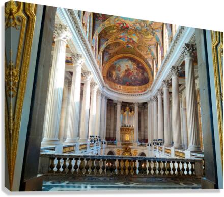 Palace of Versailles -- Interior 3c Canvas Print