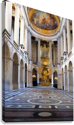 Palace of Versailles -- Interior 2 Canvas Print