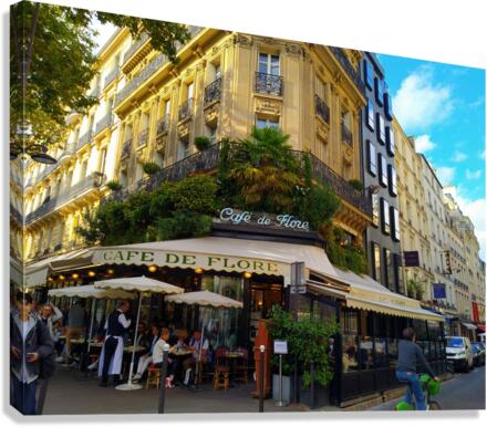 Cafe de Flore Canvas Print