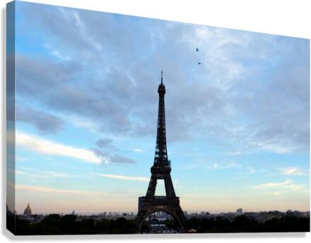 Eiffel Tower 2B Canvas Print
