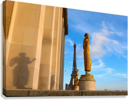 Eiffel Tower 3D Canvas Print