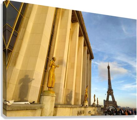 Eiffel Tower 3C Canvas Print