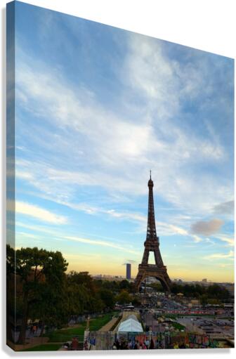 Eiffel Tower 1D Canvas Print