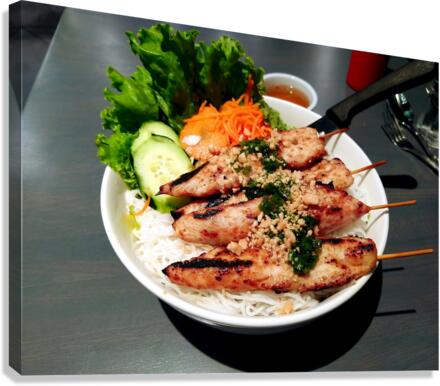 Chicken Bun Bun  Canvas Print