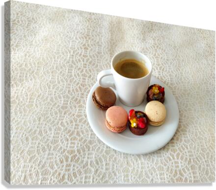 Macaron Smiles Canvas Print