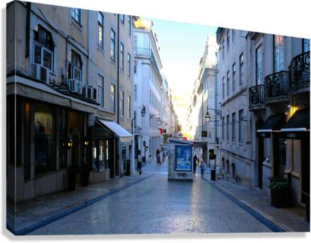 Streets of Lisbon 2 Canvas Print