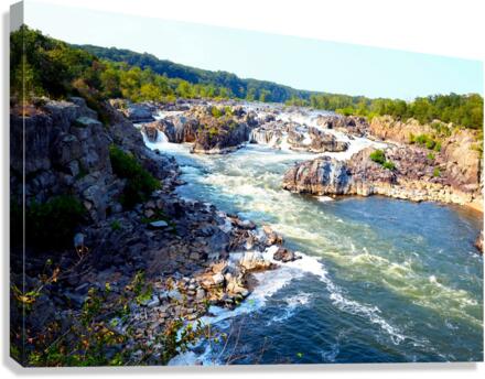 Great Falls Park Canvas Print