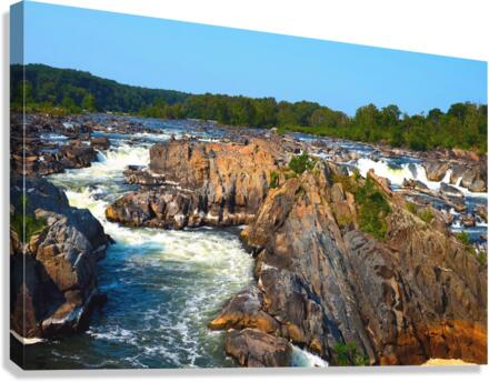 Great Falls Park 3 Canvas Print