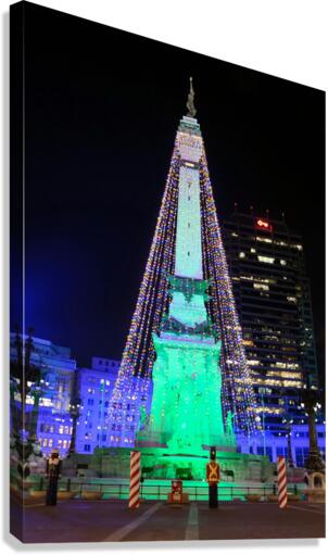 Monumental Christmas Tree Canvas Print