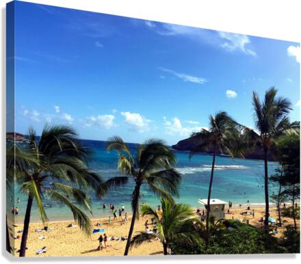 Hello Beaches Canvas Print