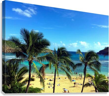 Hello Beaches 2 Canvas Print