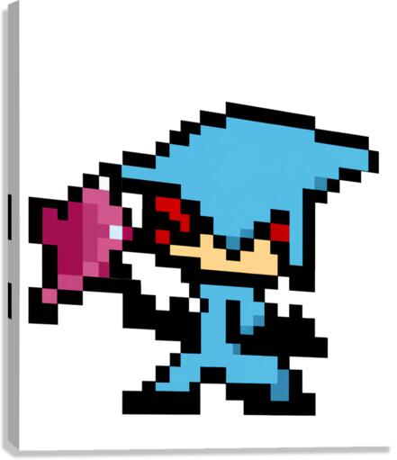 Baby Shark Ninja Miko 3 Canvas Print