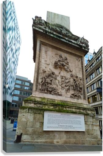 The London Monument Canvas Print