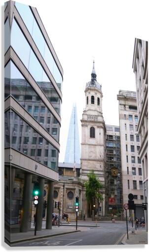 Ahead of Modernity Canvas Print