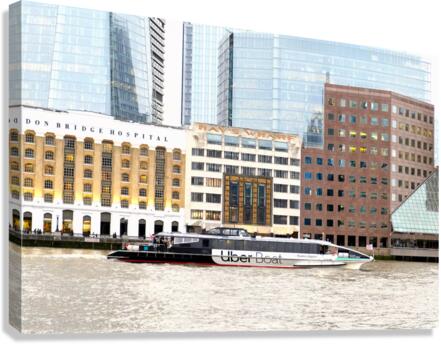 Uber on Water Canvas Print