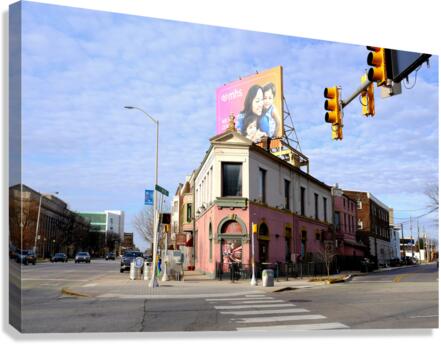 Indy Corner Icon Canvas Print