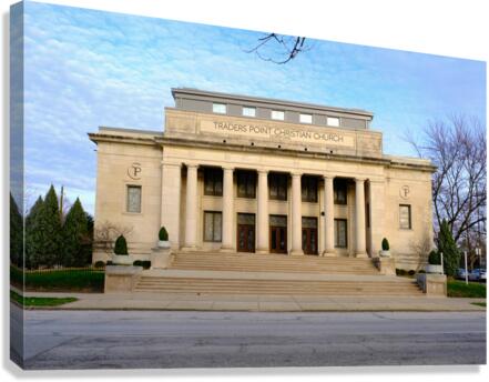 Traders Point Christian Church Canvas Print