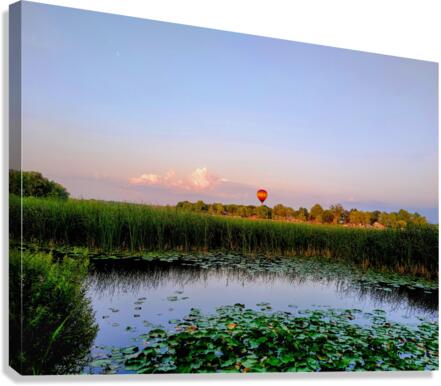 Drift Into the Blue Canvas Print