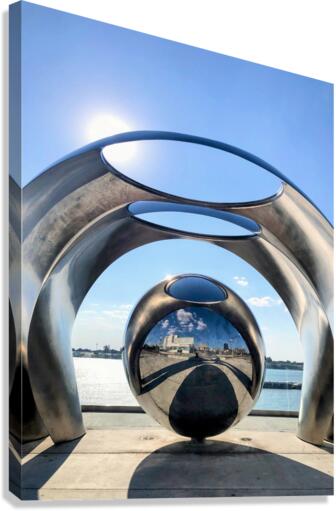 Celestial Mirror Canvas Print