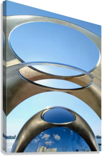 Through the Portal Canvas Print