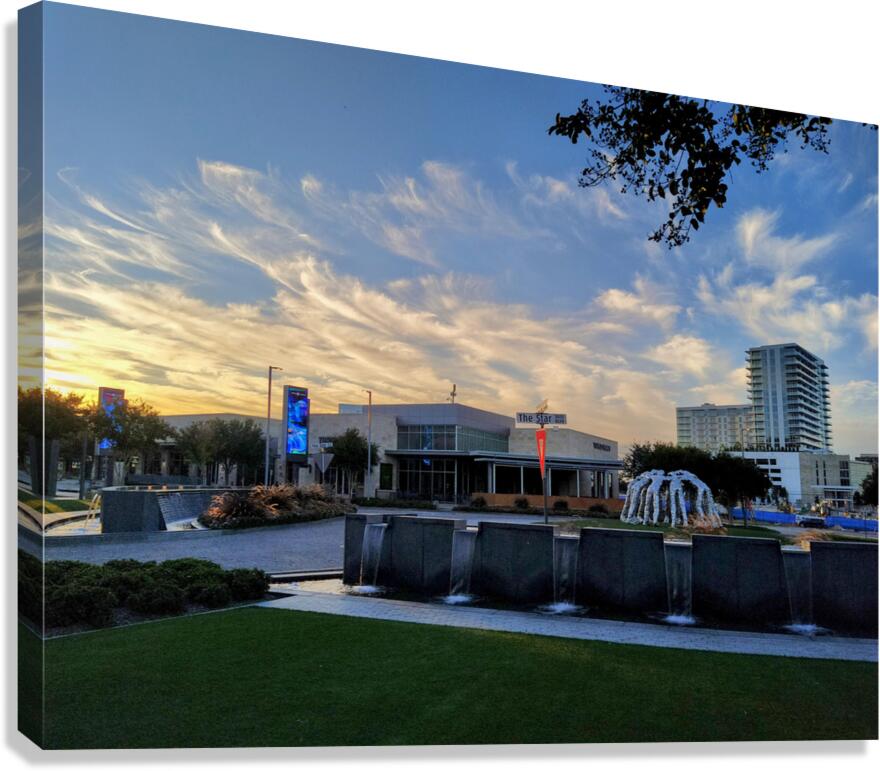 Frisco Reflections Canvas Print