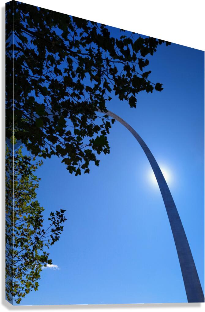 Man Meets Nature in the Sky  Canvas Print