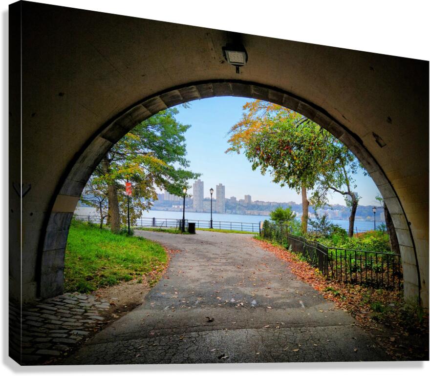  Into Autumn Light Canvas Print