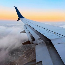 Above the Bay of SanFran– A Quiet Drift at Dusk - Spring 2025