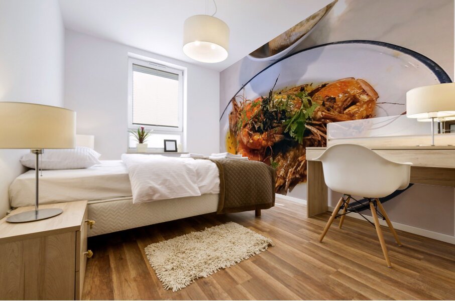 Bread & Brine: A Culinary Portrait Mural print