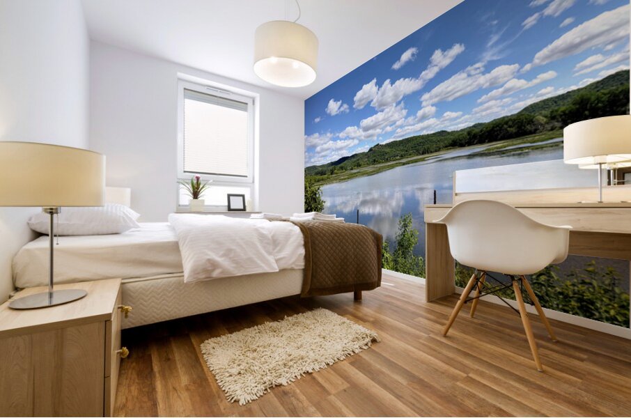 Serenity on the Surface Mural print