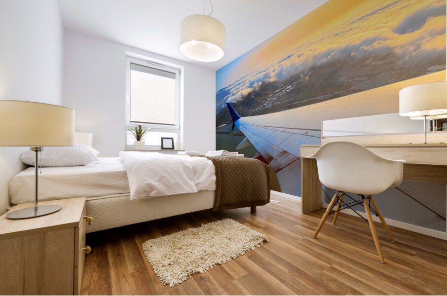 Wings over SF: Golden Fog Unveiled Mural print