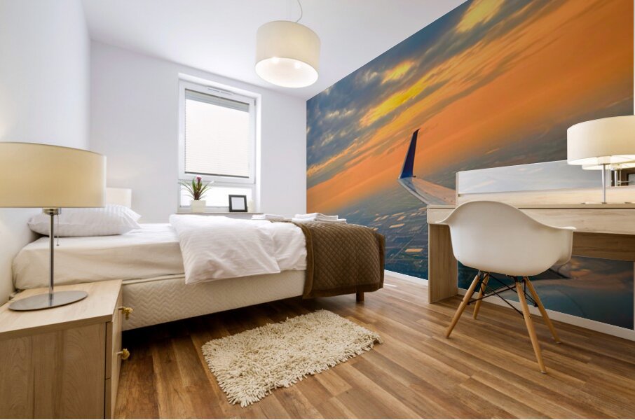 The Sky Remembers You Mural print