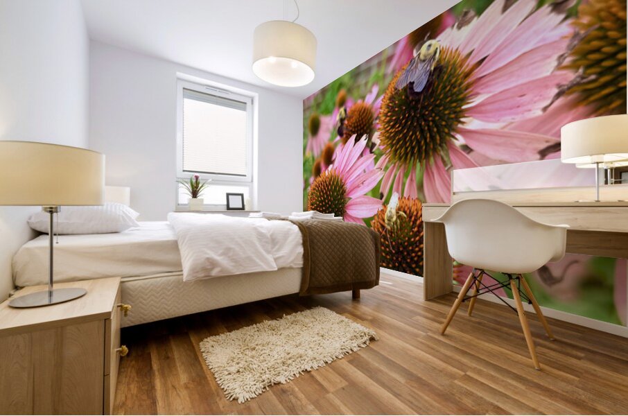 Garden Buzz Mural print