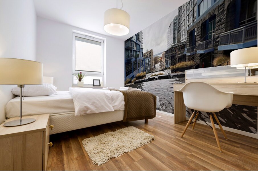 The Corridor Mural print