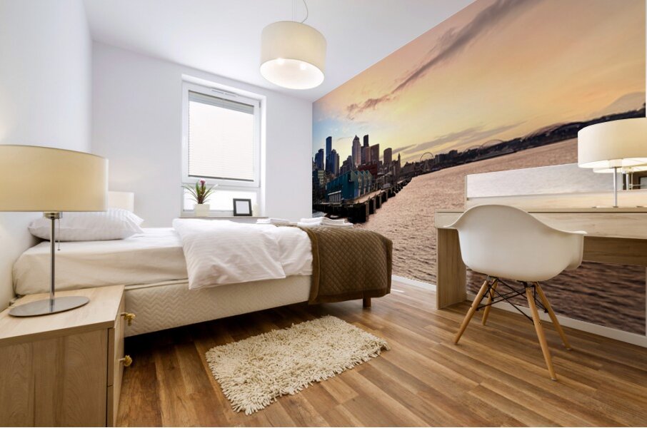 Pacific Dusk Mural print