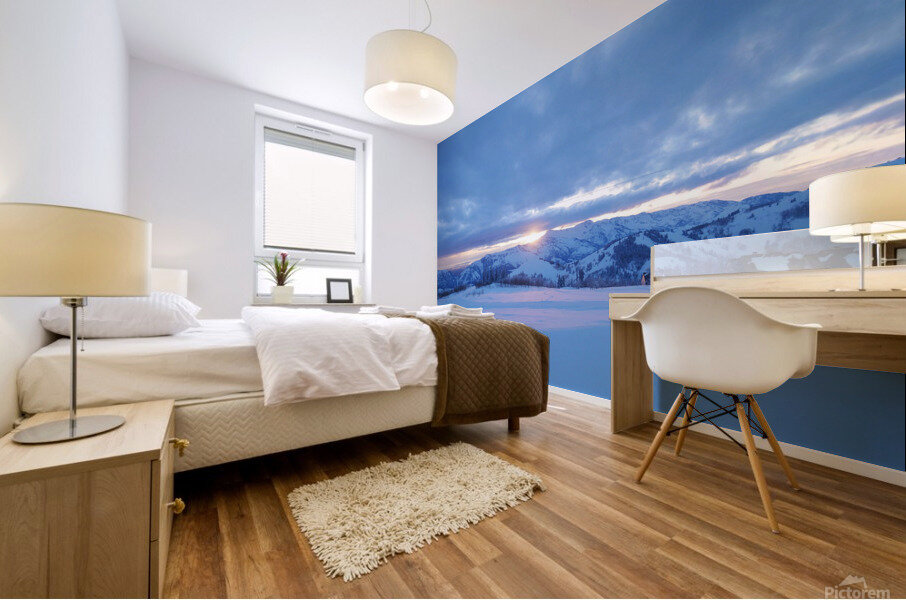 Heavenly Sunset From Eden 1 Mural print