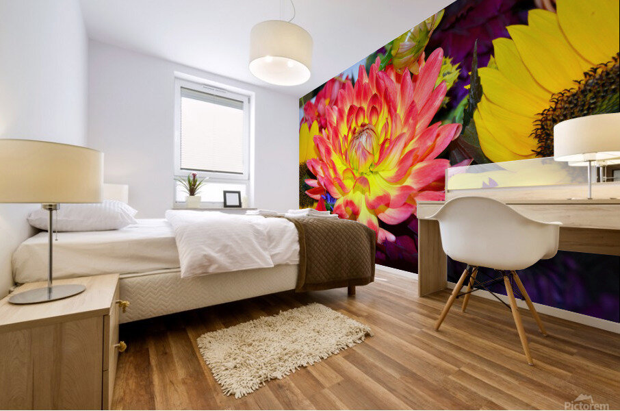 Flower Bloom 2 Mural print