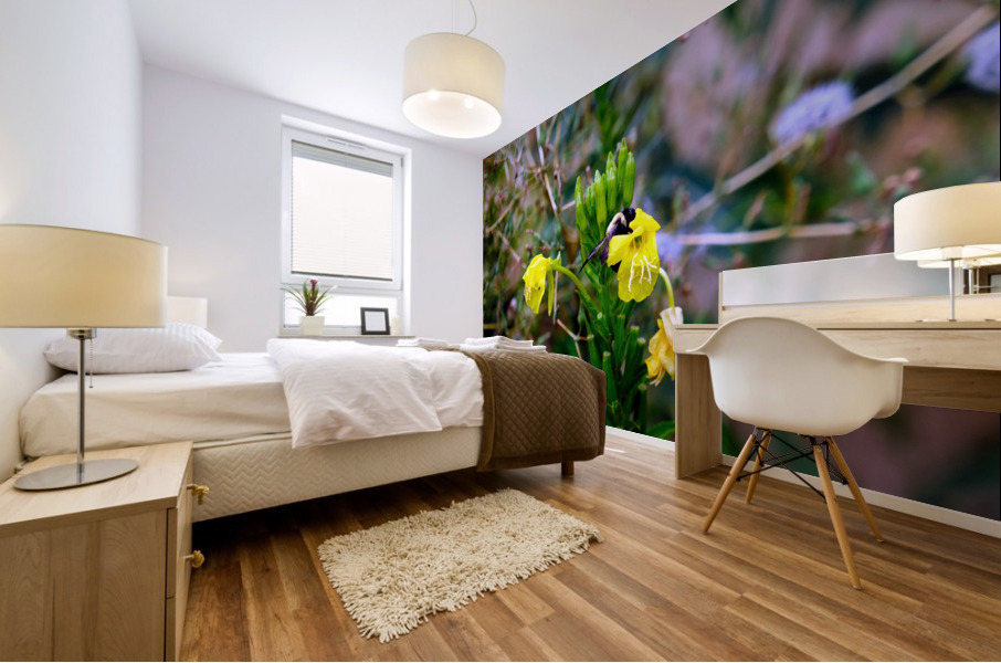 To Bee or Not to Bee  3   -- The Struggle Is Real Mural print