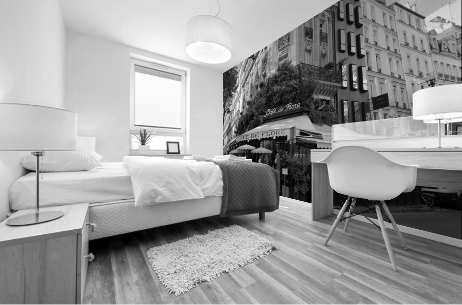 Cafe de Flore 2 Mural print