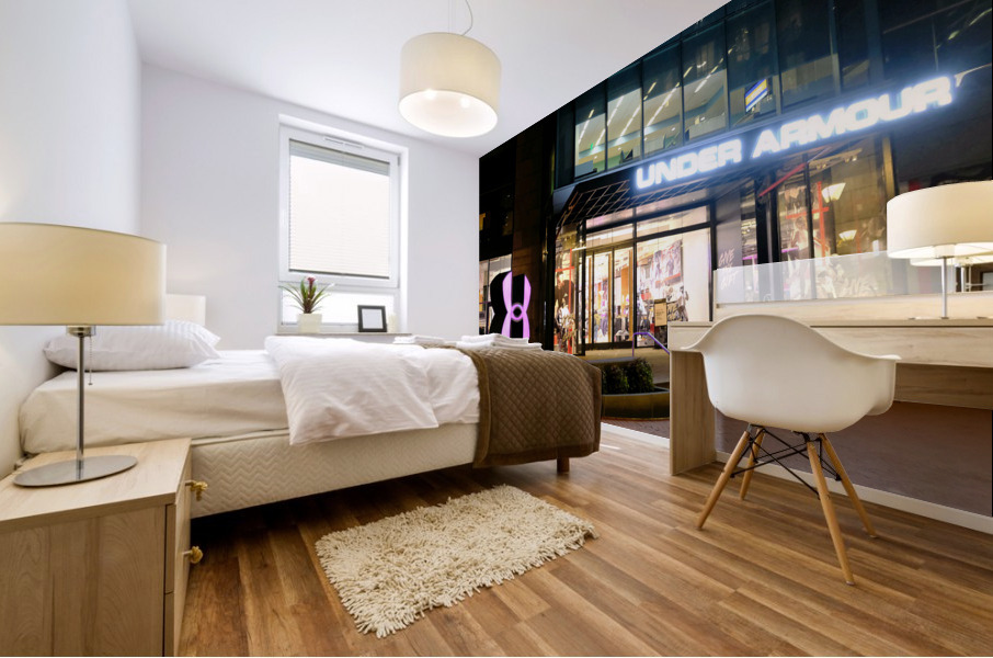 Under Armour Headquarters Storefront Mural print